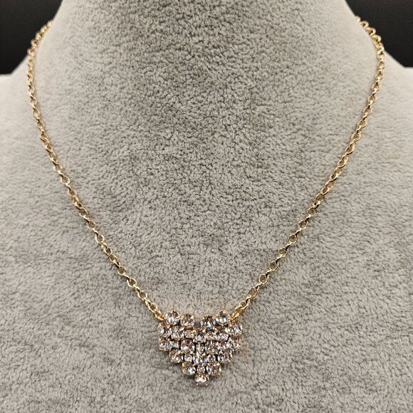 Rebekah Price Cherish Gold Heart Necklace - Picture 2 of 14